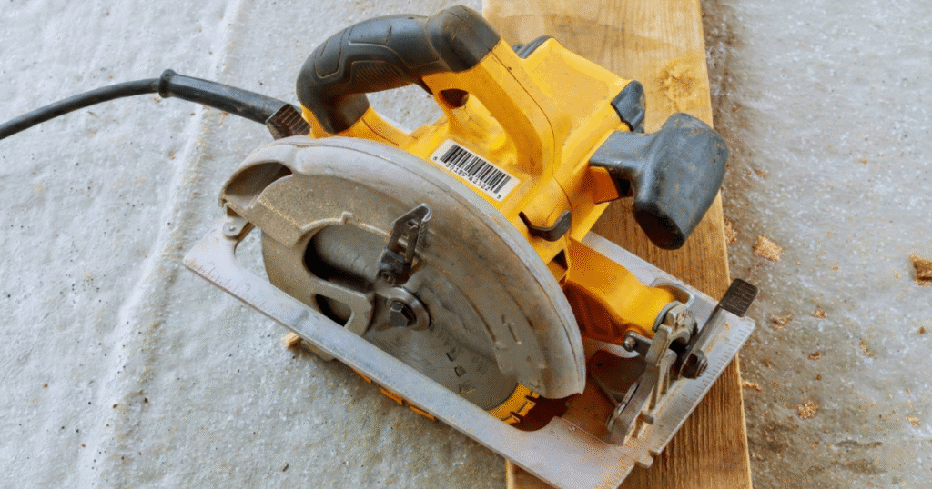 circular saw with barcode